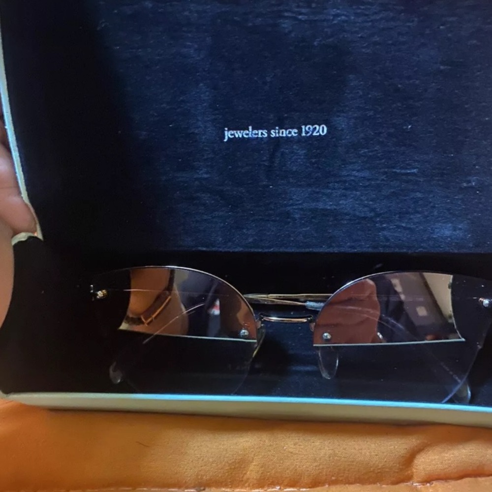 Rare Tous Jewelers European Cat Eye Sunglasses 🕶️ A0956/18 With Hard Case.